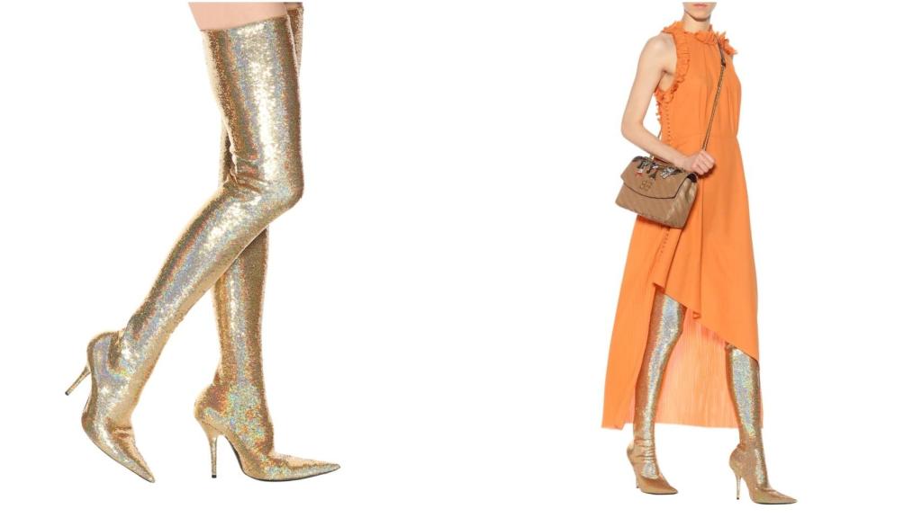 Botas de Balenciaga.