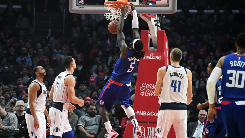 Harrell haciendo un mate contra Dallas