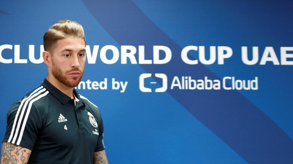 Sergio Ramos en rueda de prensa