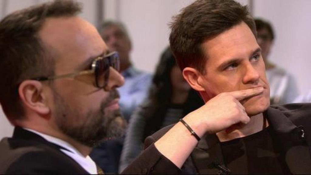 Christian Gálvez y Risto Mejide.