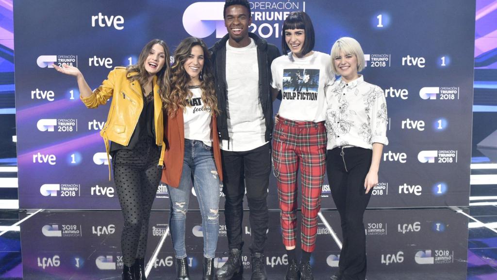 Los finalistas de 'Operación Triunfo 2018'.
