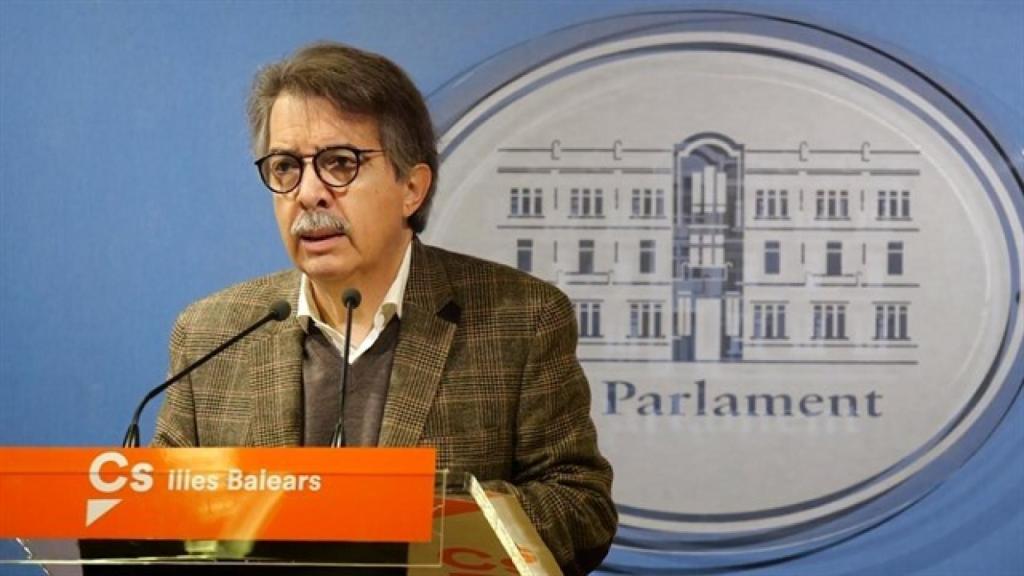 Xavier Pericay, de Ciudadanos, ha denunciado la discriminación del castellano en Baleares