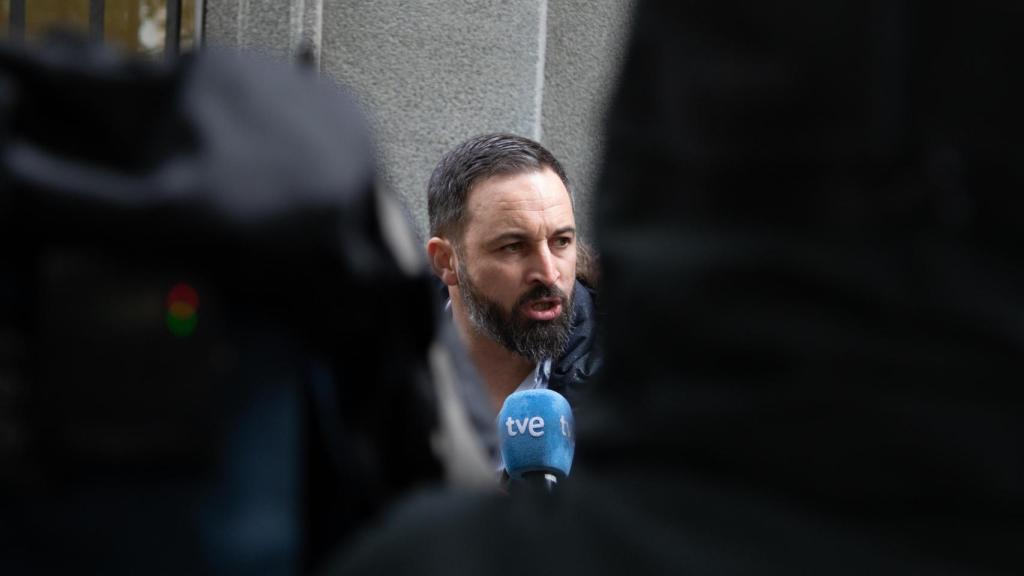 Santiago Abascal, presidente de Vox.