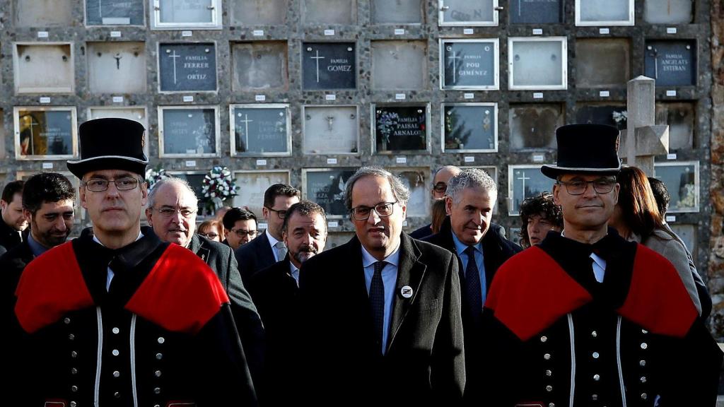 Torra exige a Sánchez una comisión internacional que medie entre los gobiernos de Cataluña y España