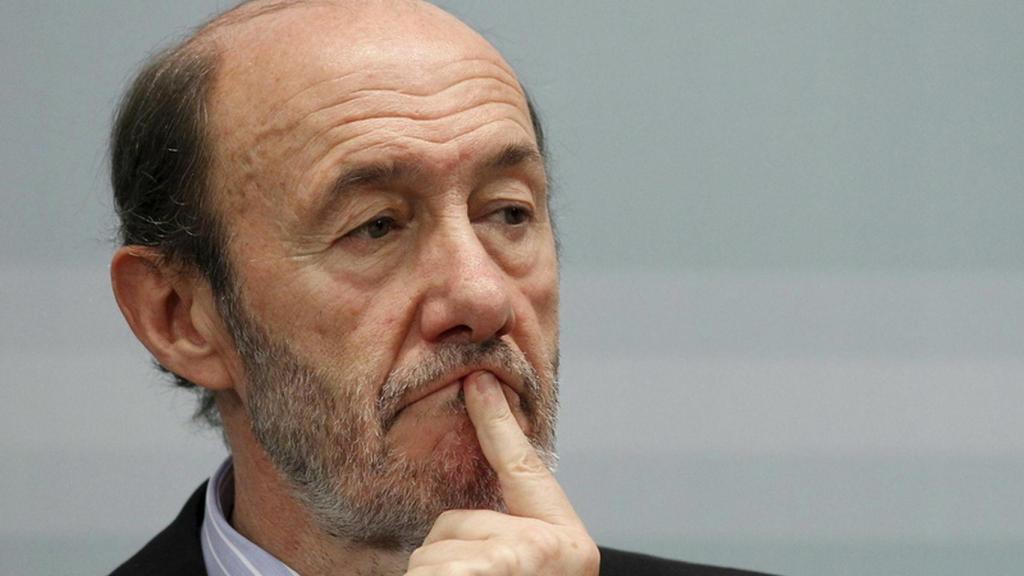 El exlíder del PSOE Alfredo Pérez Rubalcaba.