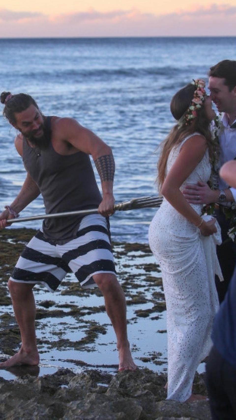 Aquaman, próximamente en las mejores bodas.