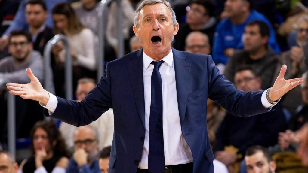 Pesic en el partido ante Anadolu Efes