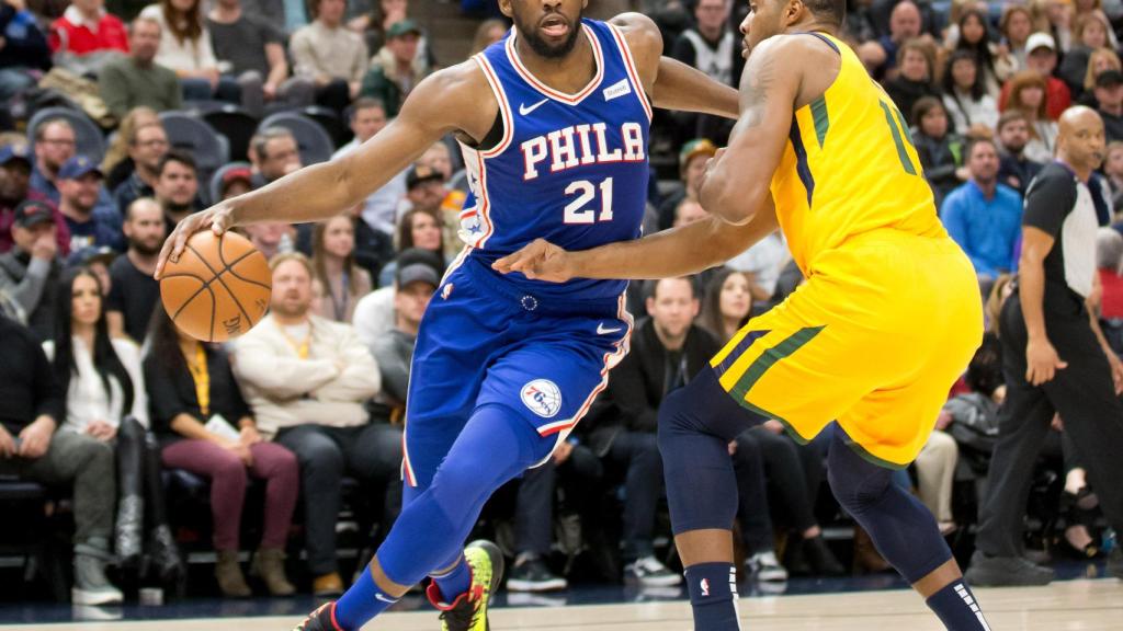 Embiid contra Utah Jazz