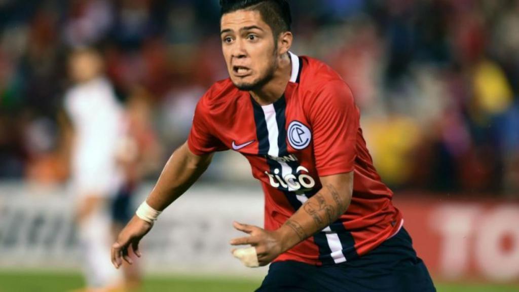 Sergio Díaz, en el Cerro Porteño