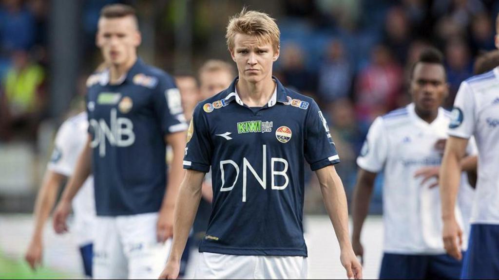 Odegaard, en el Stromsgodset