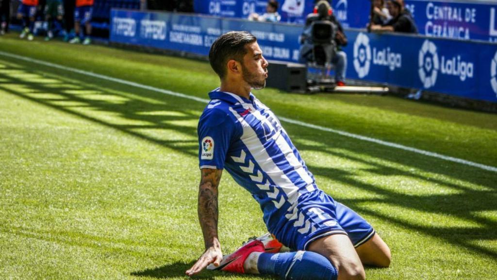 Theo Hernández, en el Alavés