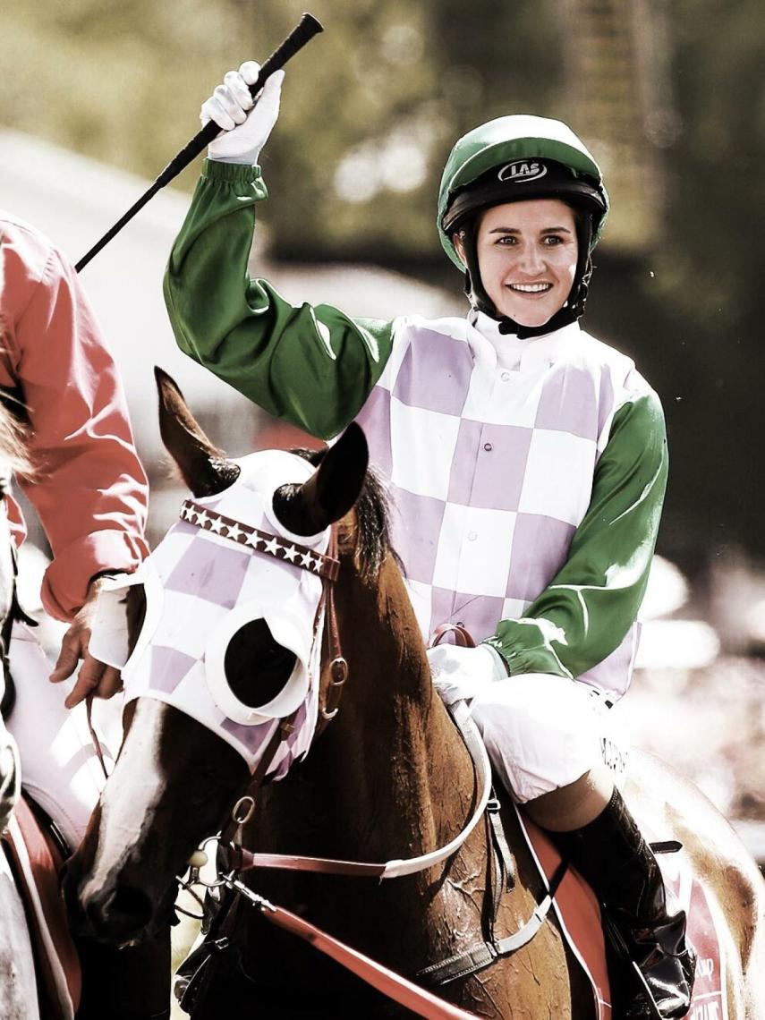Michelle Payne, jockey y entrenadora. Foto: michellejpayne.com.au