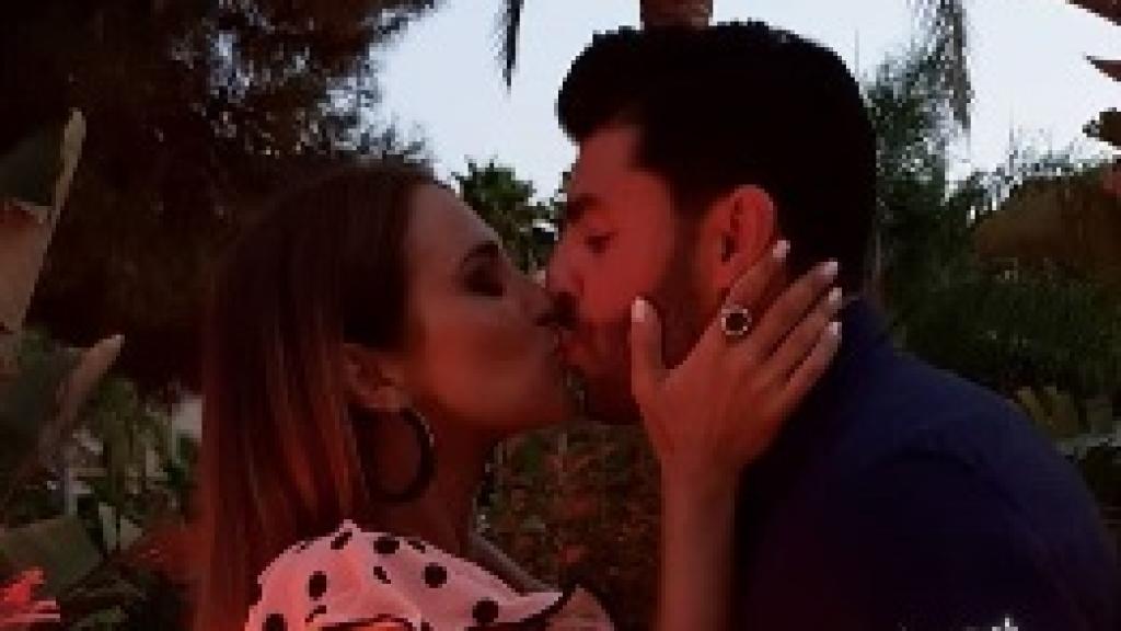 Paula Echevarría y Miguel Torres en una imagen de Instagram