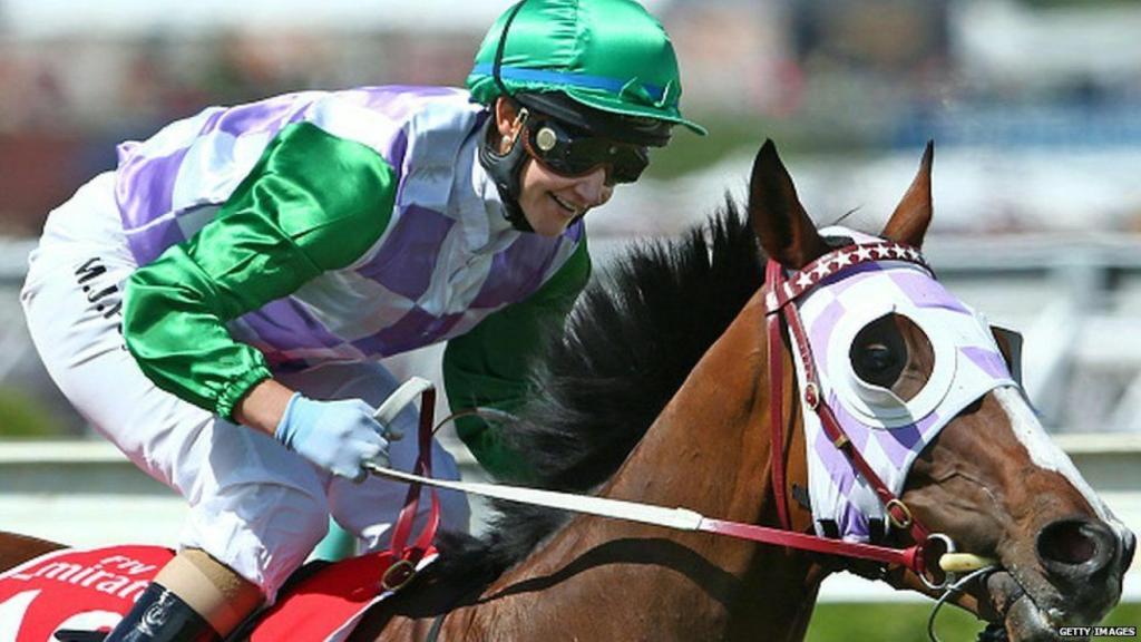 Michelle Payne, jockey y entrenadora. Foto: michellejpayne.com.au