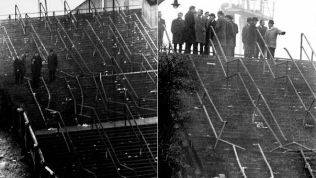 Escalera 13 del Ibrox Stadium. Foto: rangers.co.uk