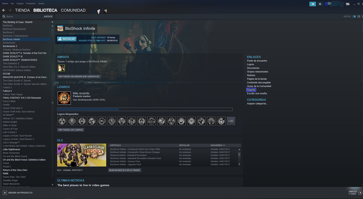 Devolver un juego de Steam 1