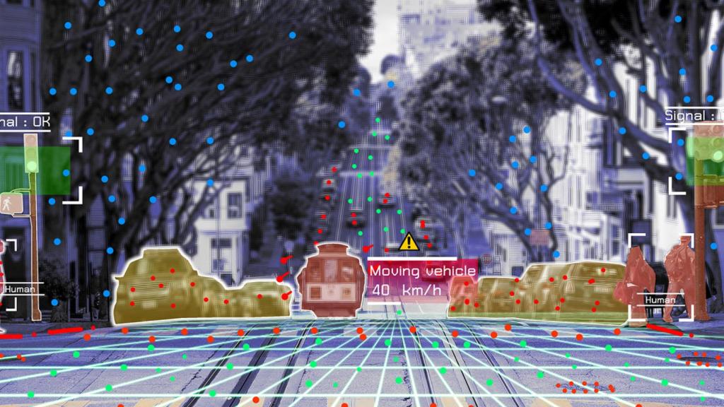 El LiDAR es un sensor que, colocado en la parte superior del vehículo, permite monitorizar lo que sucede alrededor, en 360º y con alta precisión.