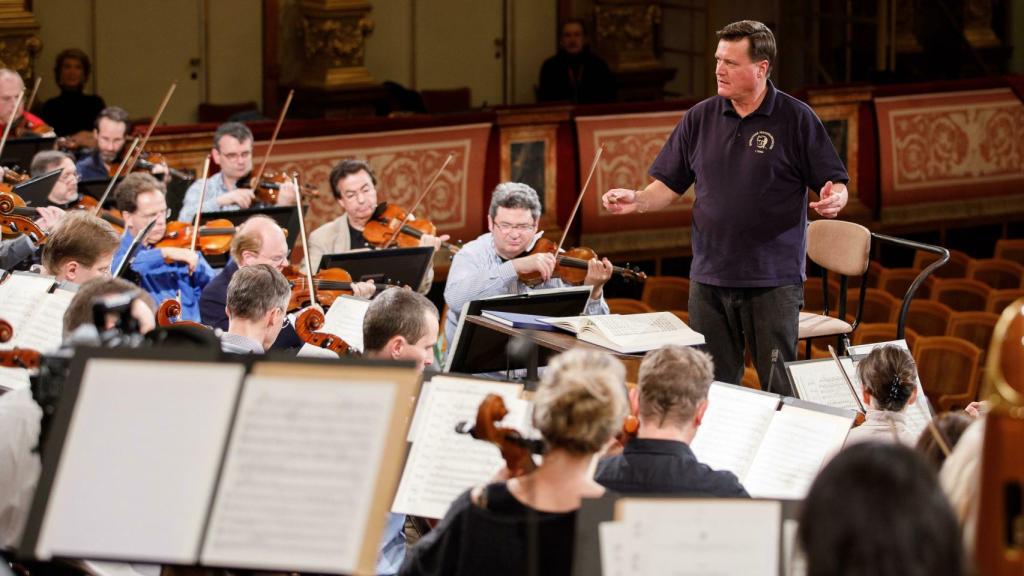 Thielemann en uno de los ensayos.