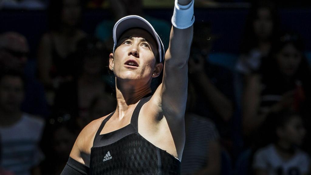 Muguruza en la Copa Hopman