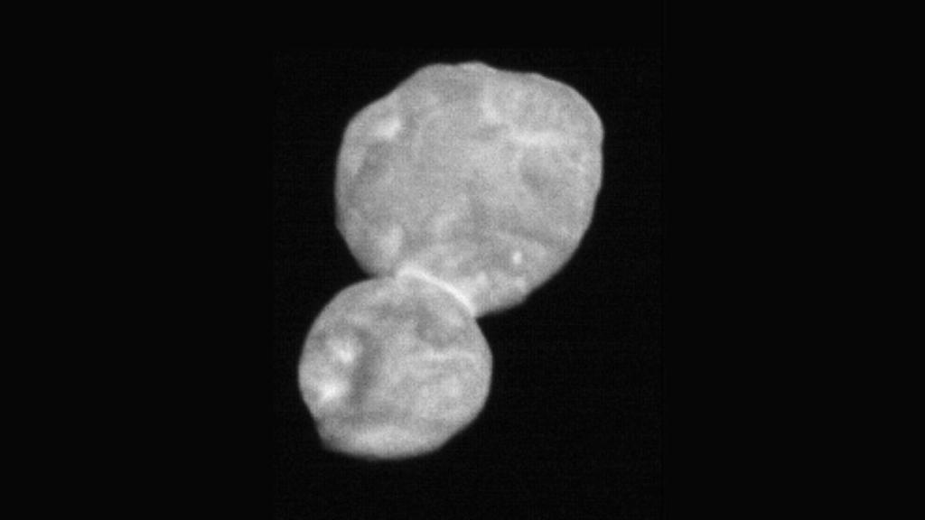 Ultima Thule se asemeja a un muñeco de nieve.