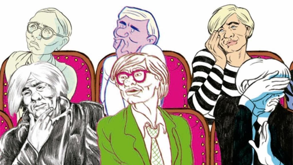 Image: Andy Warhol: línea, trama y Typex