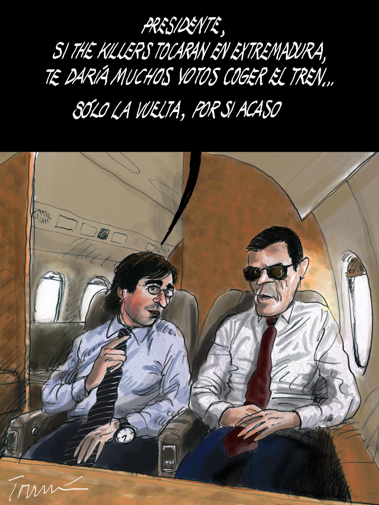 Pedro, ven en tren...