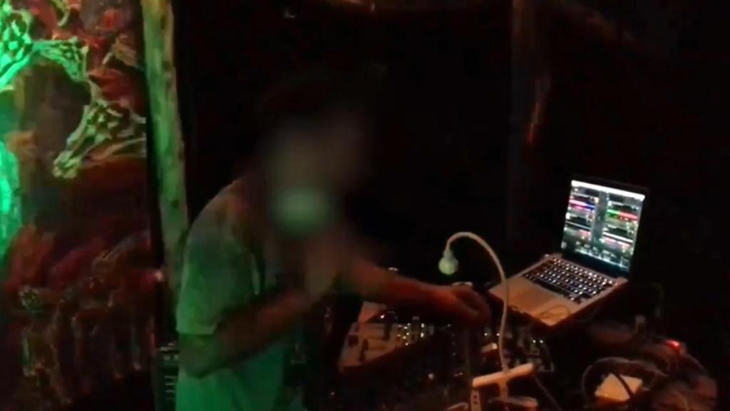 Imagen de la fiesta rave que se celebró el mismo día que el crimen de Susqueda