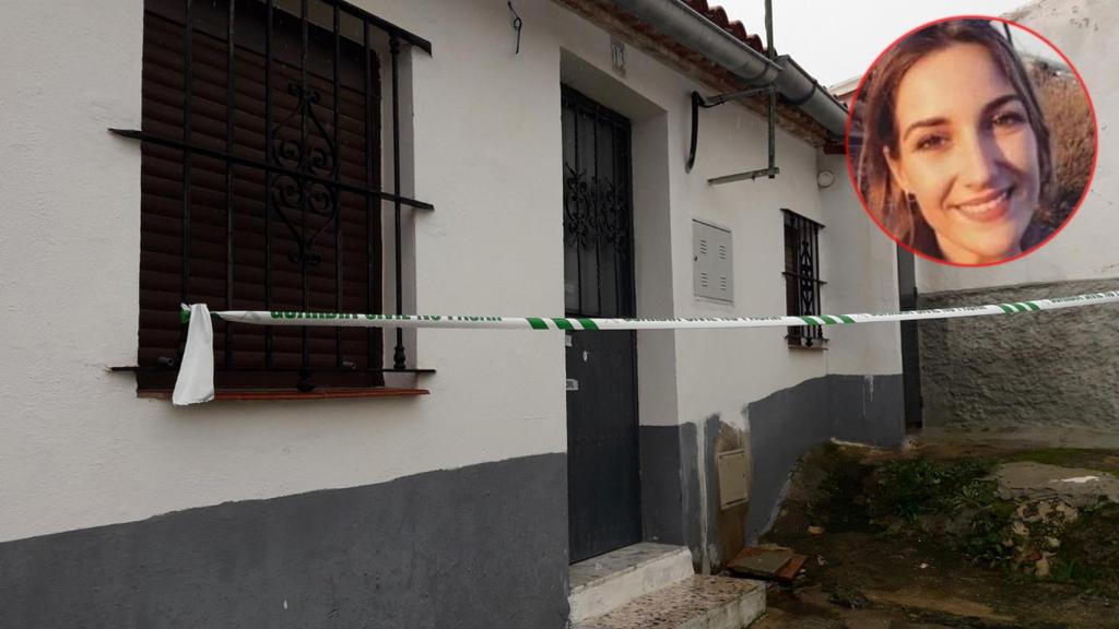 La casa de El Campillo en la que se instaló Laura Luelmo.