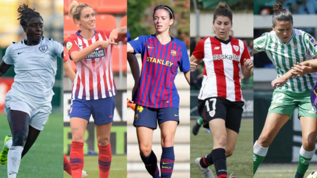 Bea Parra, Ángela Sosa, Lucia García, Eunice Beckmann, Aitana Bonmatí