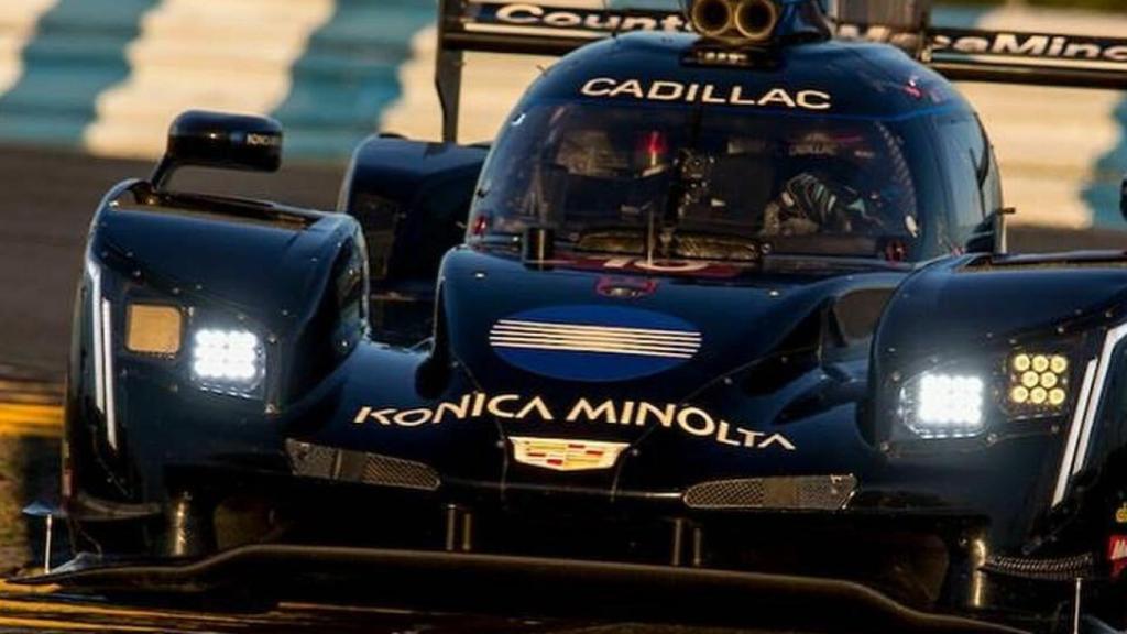 Konica Minolta Cadillac DPi-V.R, el coche de Fernando Alonso en las 24 Horas de Daytona Foto: Instagram (waynetaylorracing)