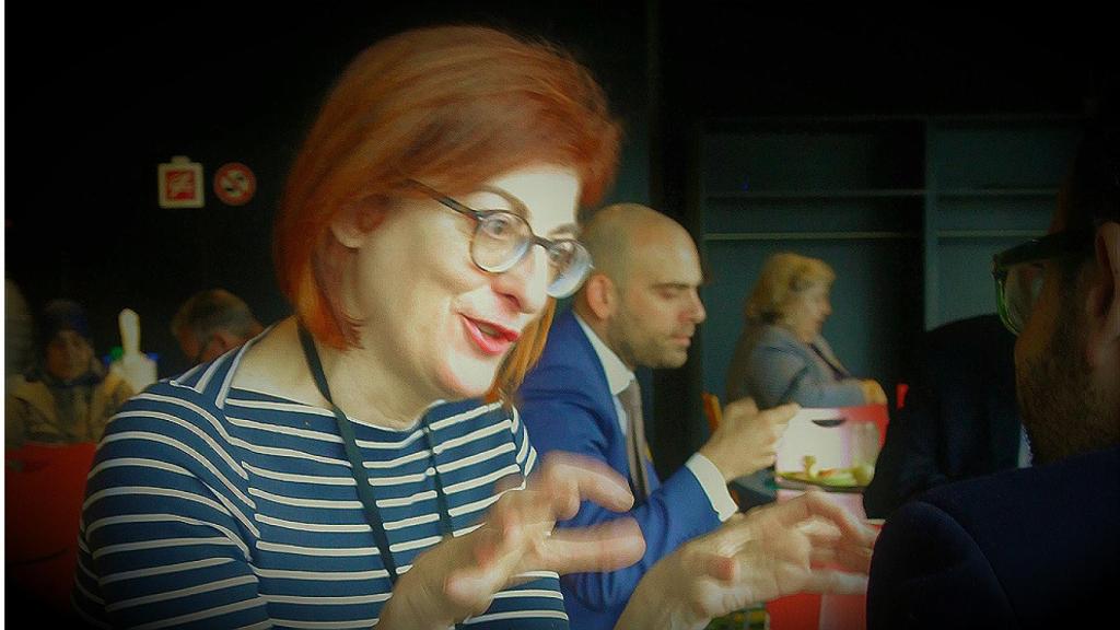 Europarlamentaria de UPyD, Maite Pagazaurtundua atiende a EL ESPAÑOL en el Parlamento Europeo.