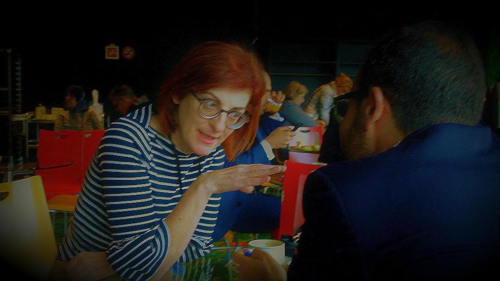 Maite Pagaza, durante la entrevista con EL ESPAÑOL, en Estrasburgo.