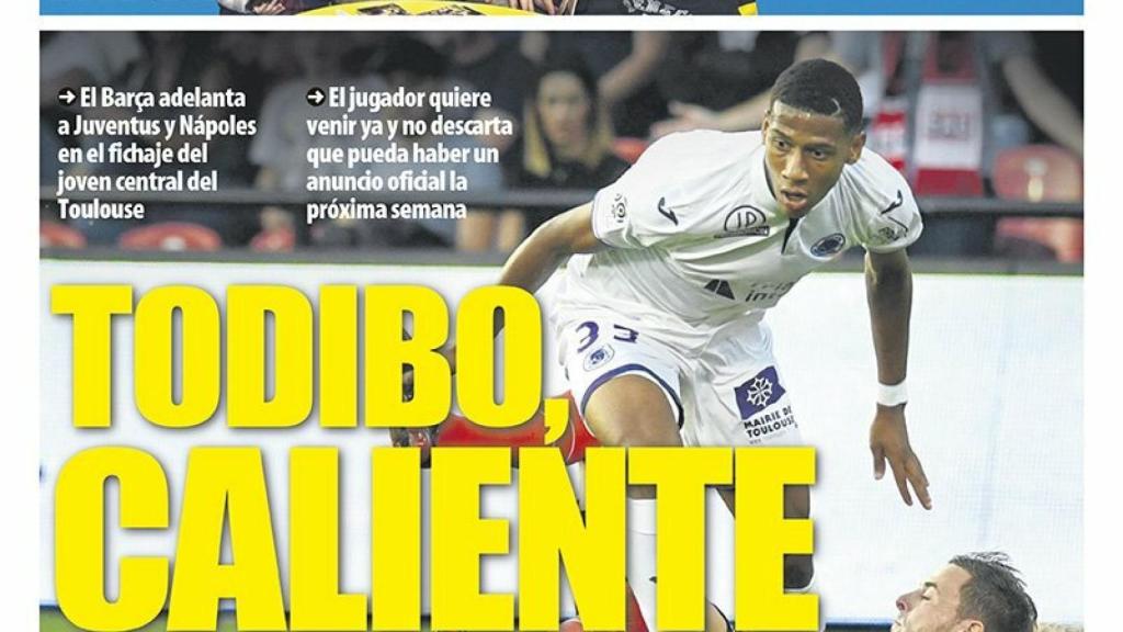 Portada del diario Mundo Deportivo (05/01/2019)