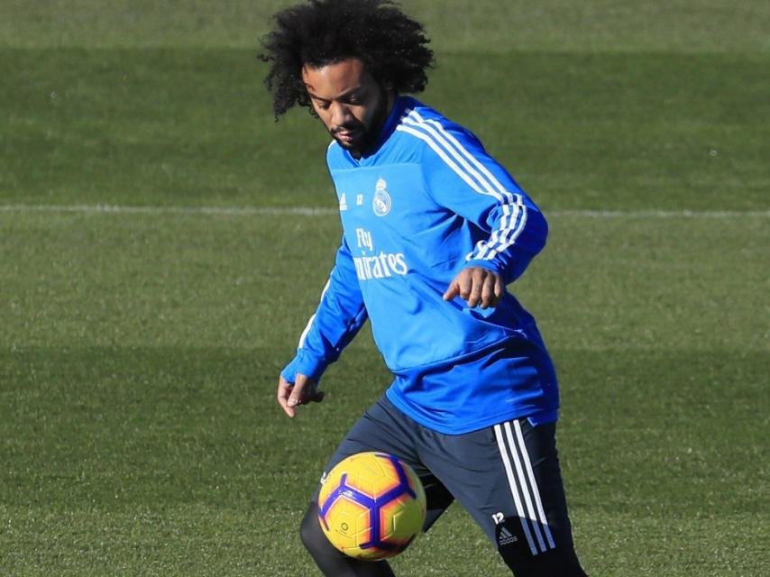 Marcelo en el entrenamiento