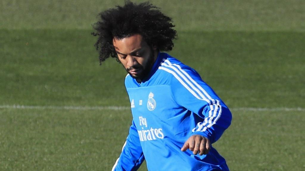 Marcelo en el entrenamiento