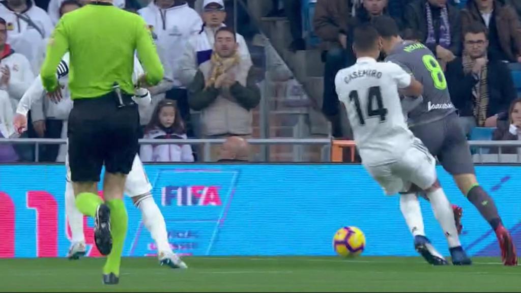 Penalti de Casemiro
