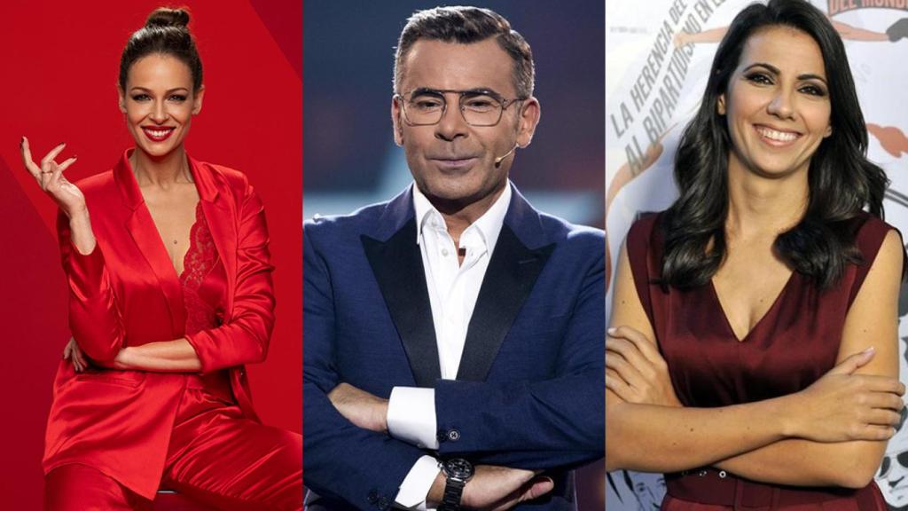 Eva González, Jorge Javier Vázquez y Ana Pastor