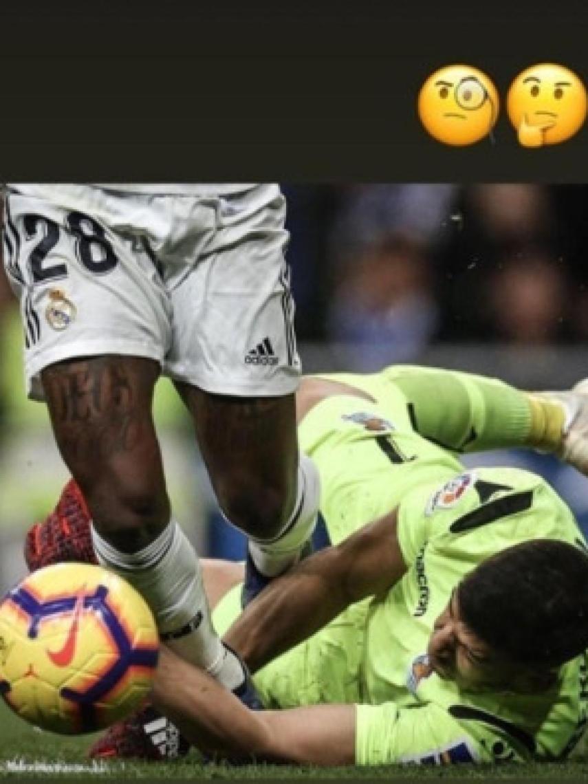 La publicación de Vinicius. Foto: Instagram. (@viniciusjunior)