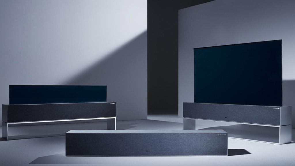 LG elige el escenario de CES Las Vegas para presentar su televisión enrollable.