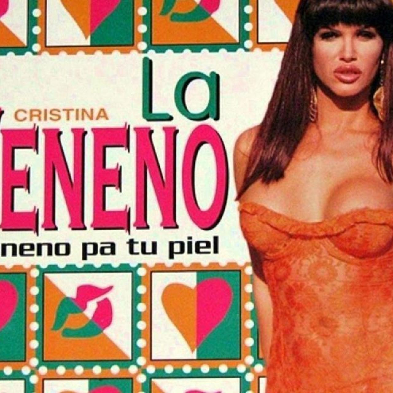 La Veneno en la portada de un disco.