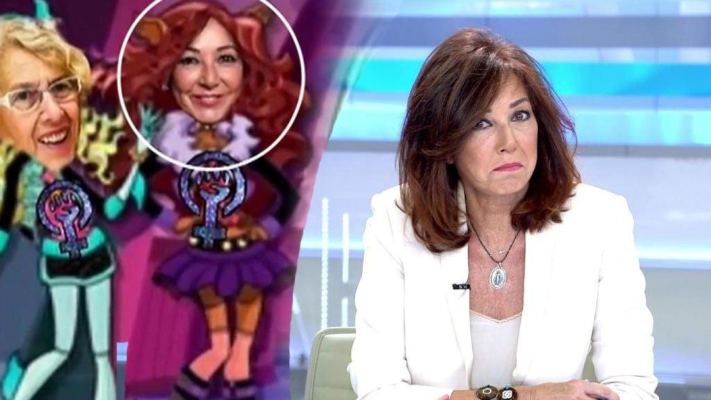 Ana Rosa Quintana contesta a la caricatura 'feminazi' de Vox