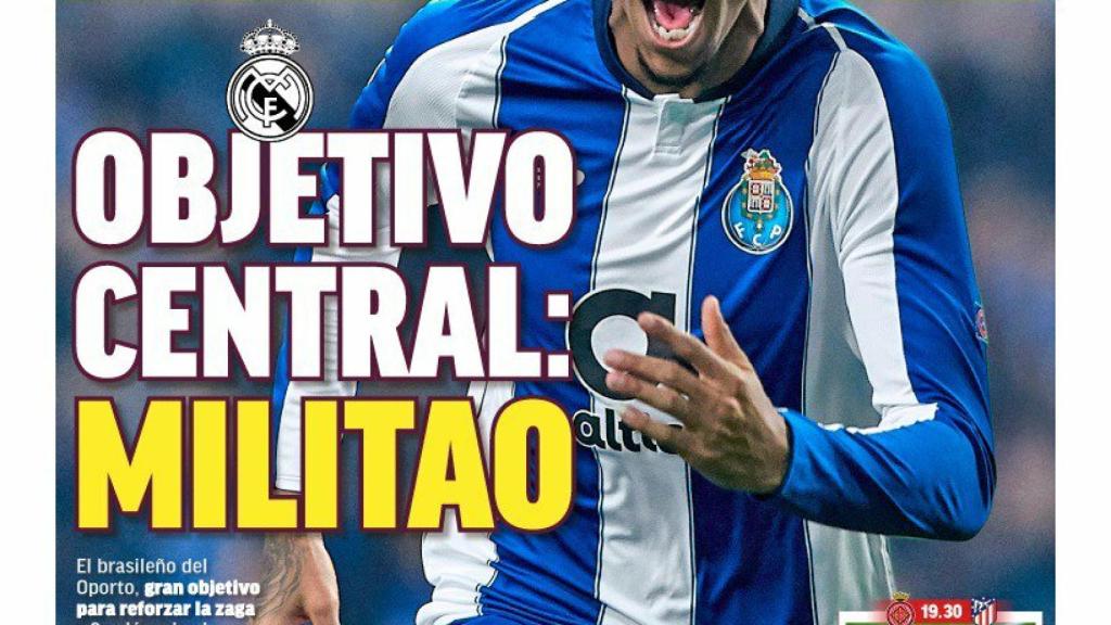 La portada del diario MARCA (09/01/2019)