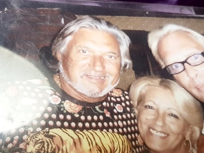 Rocío Jiménez y Marc.