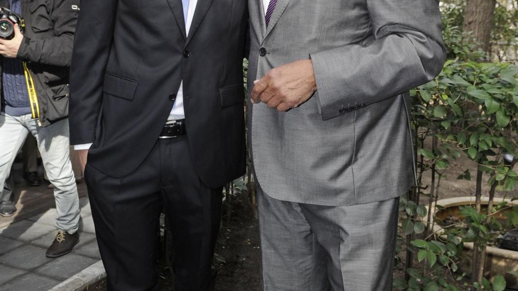 Marc y Christian en una imagen de archivo.