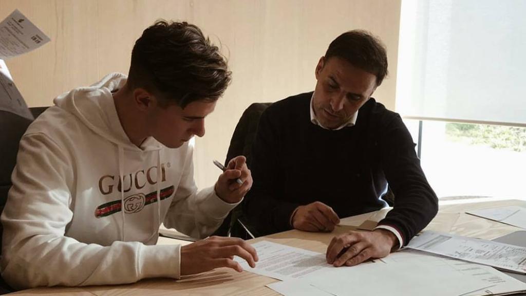 Chechu Martínez, nuevo jugador del filial del Real Madrid. Foto: Instagram (@chechumrtinez_18)