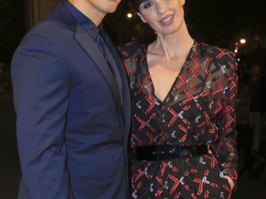 Paz Vega y su marido Orson.