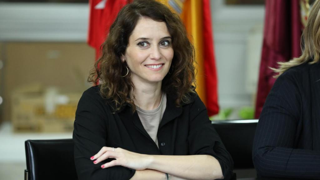 Isabel Díaz Ayuso, candidata del PP a la Presidencia de la Comunidad de Madrid.