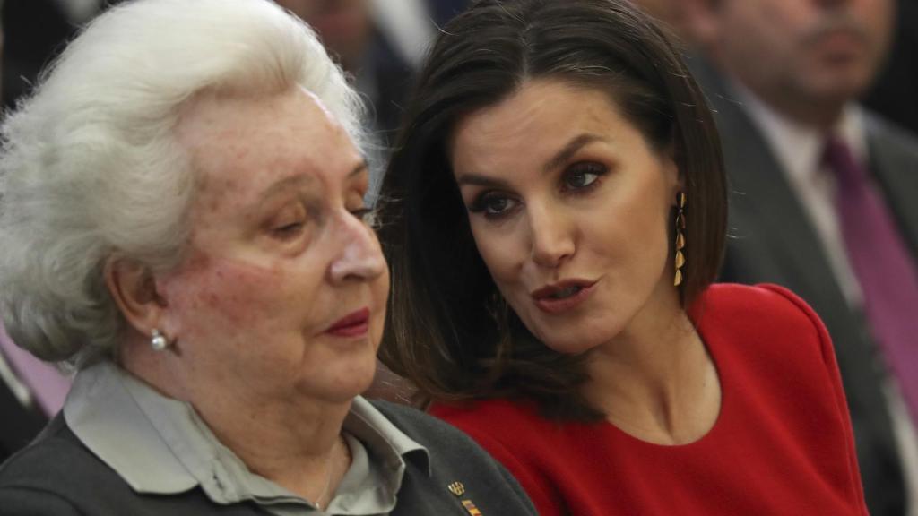 La Reina, con Pilar de Borbón en la entrega de los Premios Nacionales del Deporte 2019