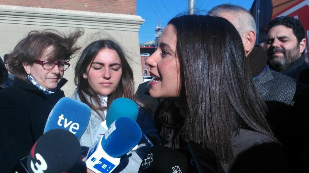 Inés Arrimadas, líder de Ciudadanos en Cataluña.