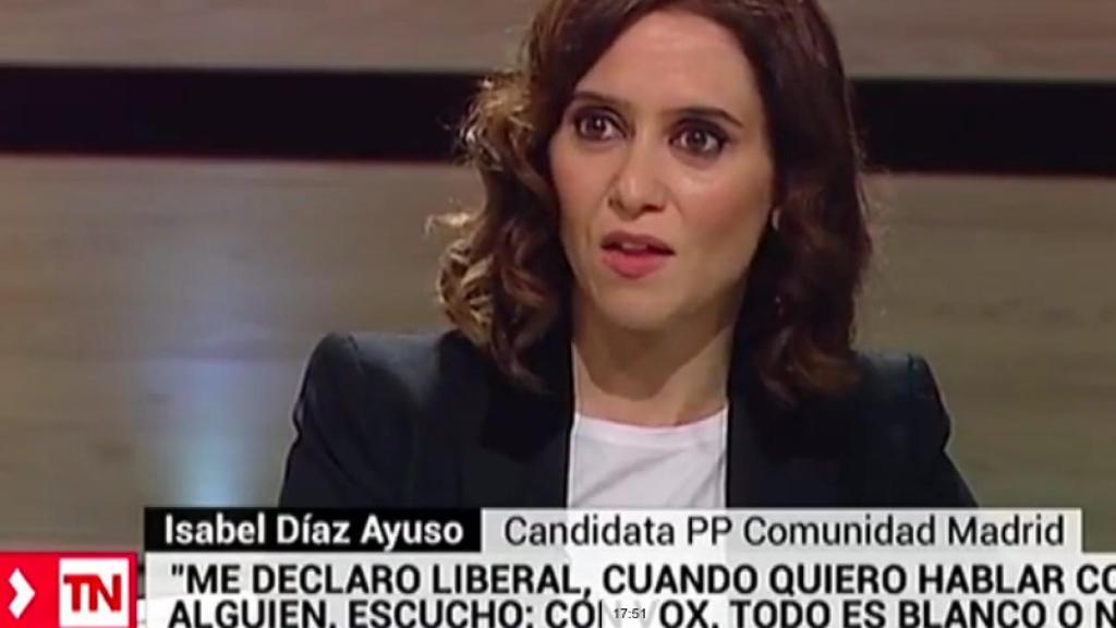 Isabel Díaz Ayuso.